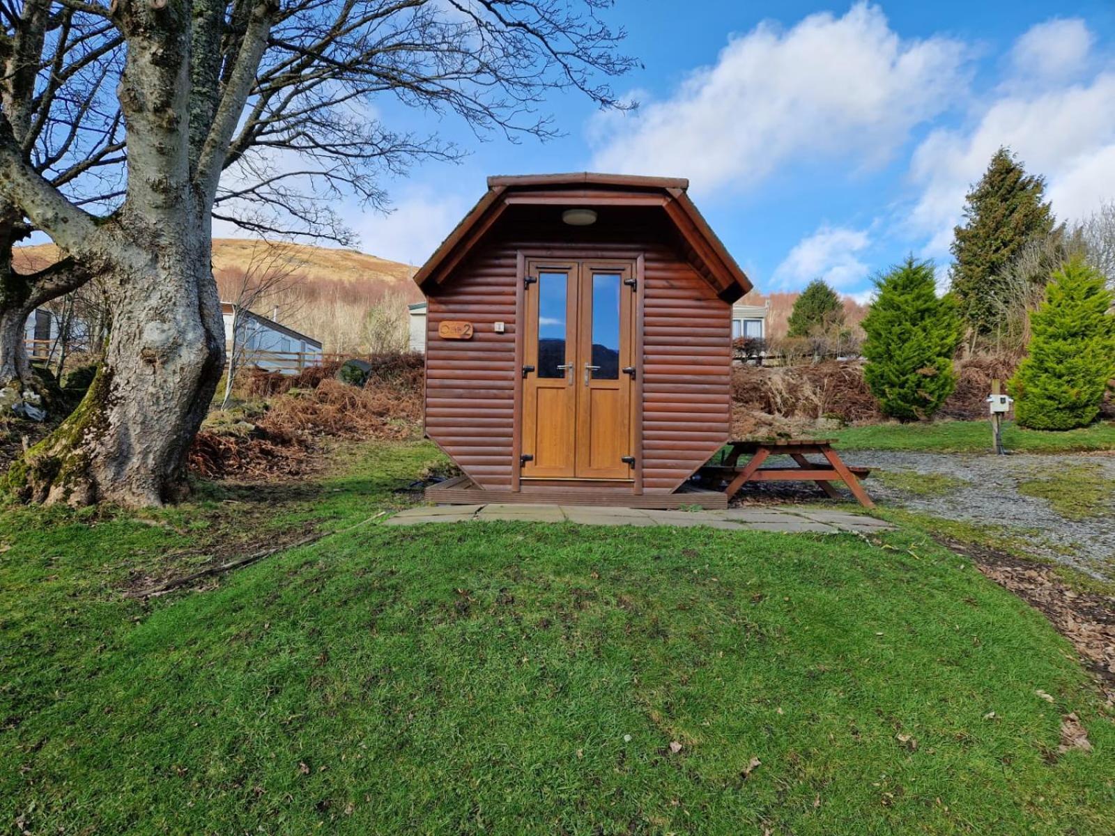 Cruachan Caravan And Camping Farm Киллин Экстерьер фото